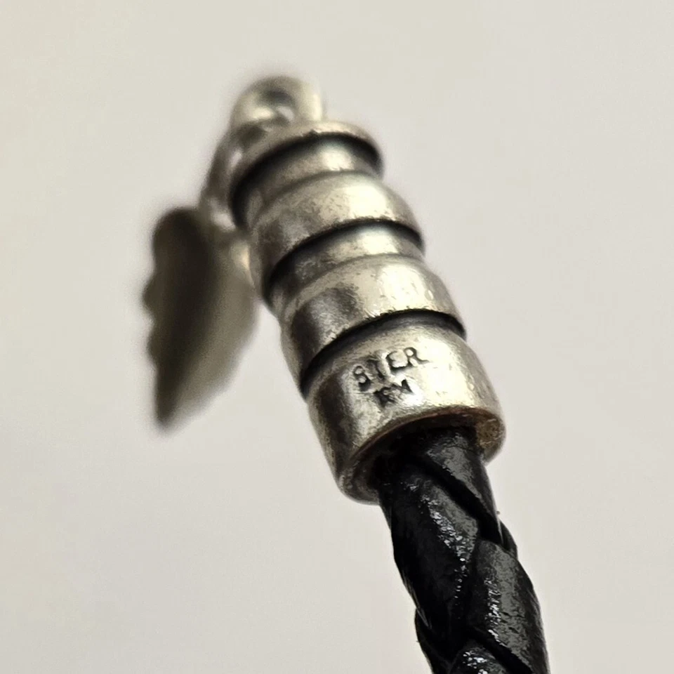  Corbata Bolo de Colección Black Hills Oro 12k Plata Esterlina Hoja de Vid Diseño de Trabajo  Foto 4 de 4