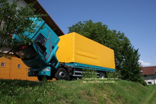 Bayerwald Anhängerplane Hochplane nach Maß bis L: 3,20 m x B: 2,10 m x H: 1,80 m - Bild 9 von 10