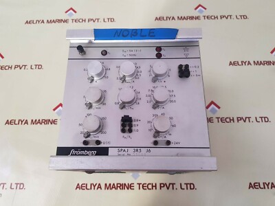 STRÖMBERG SPAJ 3R5 J6 Overcurrent Protection Relay 5A 50Hz