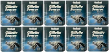 Gillette Sensor Excel Chromium Coated Razor Blade Refills - 100 Cartridges