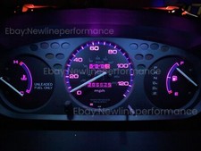 KIT de bombilla LED rosa para Honda Civic Ek sin RPM CX DX GX 1996-2000