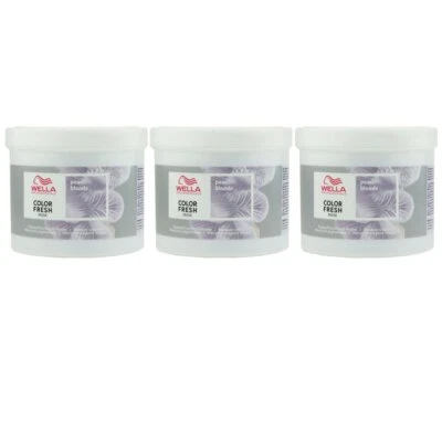 Wella Color Fresh Mask 3 x 500 ml Pearl Blonde Tönungsmaske Haartönung