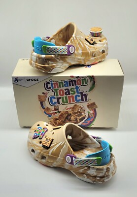 Crocs x Cinnamon Toast Crunch All-Terrain Clogs (GS) | eBay