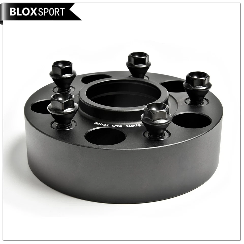 Pair of 45mm Hubcentric Wheel Spacers 5x120 Fit BMW 318i 320i 325i 330i M3 M5 - Image 2 of 4