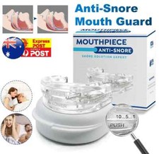 Anti Snore Mouthpiece Mouth Guard Stop Snoring Grinding Sleep Aid Mouthguard AU