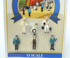 New in package Model Power No.6050 Station Service Crew miniature figures 1/48