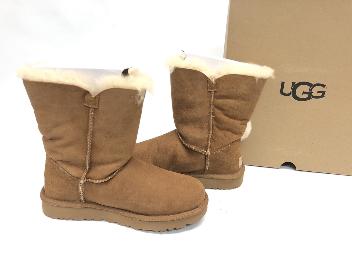 UGG Australia Irina Star Charm Suede Sheepskin Shearling Boots