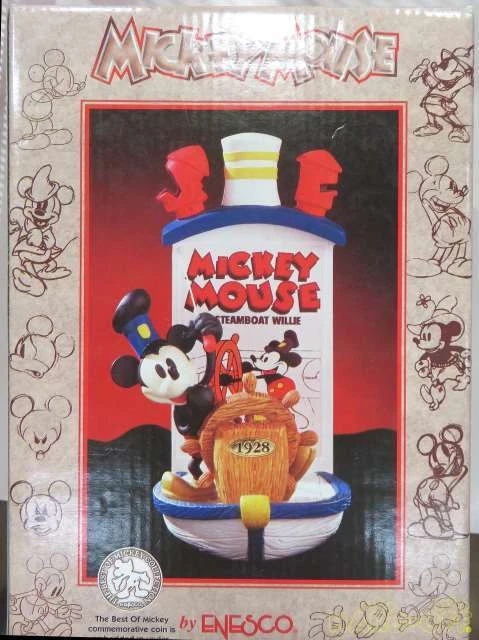 Figurine Enesco – Mickey Steamboat Willie – The Best Of Mickey Collection
