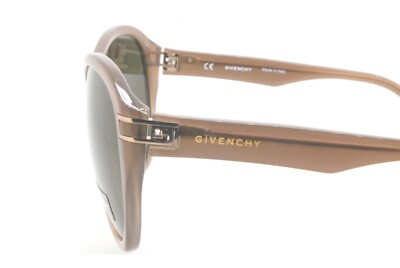 Givenchy SGV925 COL. G41X Italy Brown Tan Sunglasses Shades New Authentic Givenchy SGV925 COL. G41X Italy Brown Plastic  main image 2