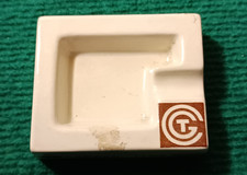 CGT NORMANDIE ♦ Cendrier monogrammé French Line - JEAN LUCE