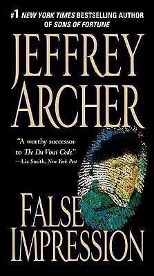 False Impression - paperback, Jeffrey Archer, 0312939779