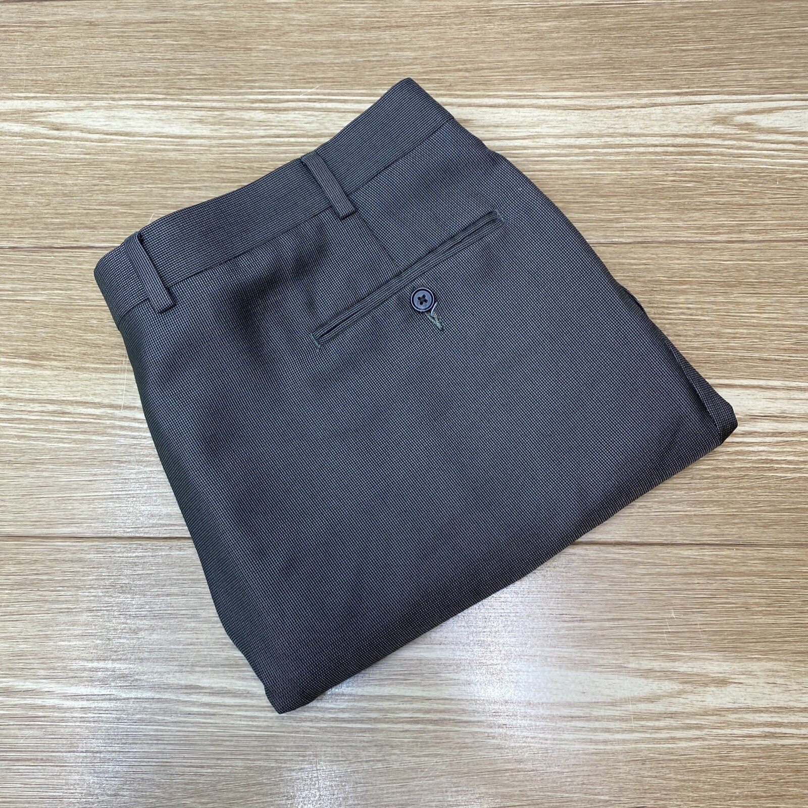 Pantalon De Vestir Plisados ​​Dobladillo Para Hombre Lauren Ralph Lauren 38X29