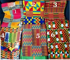 African Fabric Ankara Kente Prints. By The Yard .Choose