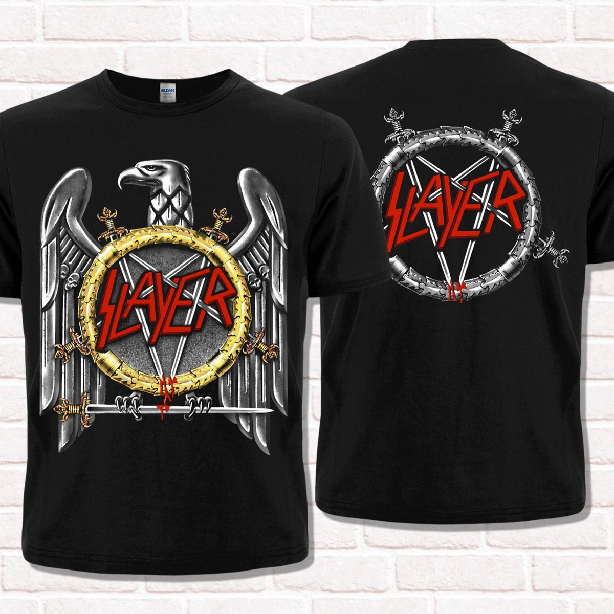 Slayer Skull & Bones Show No Mercy Thrash Metal ufficiale