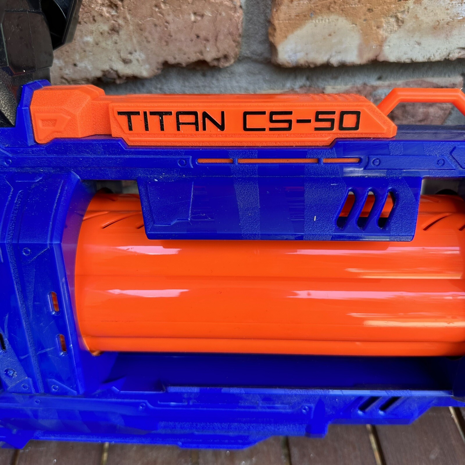 NERF Elite Titan CS 50 Blaster With 50 Official Darts Ages 8+ Toy