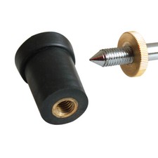 Upright Bass Accessories End Pin Screw 10mm on End Pin Tip Rubber and Metal