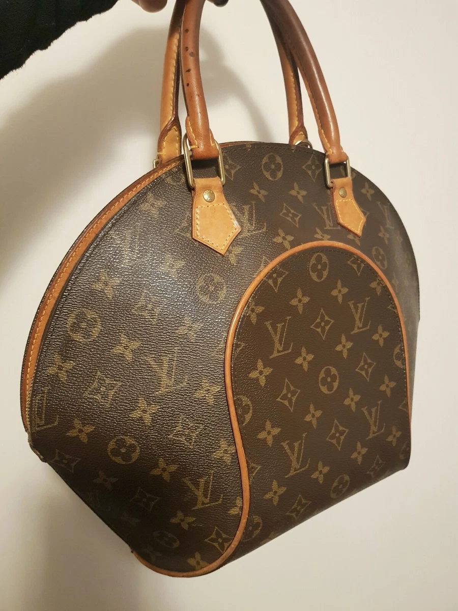 Pre-loved Louis Vuitton Vintage Ellipse Cloth Handbag PM Monogram