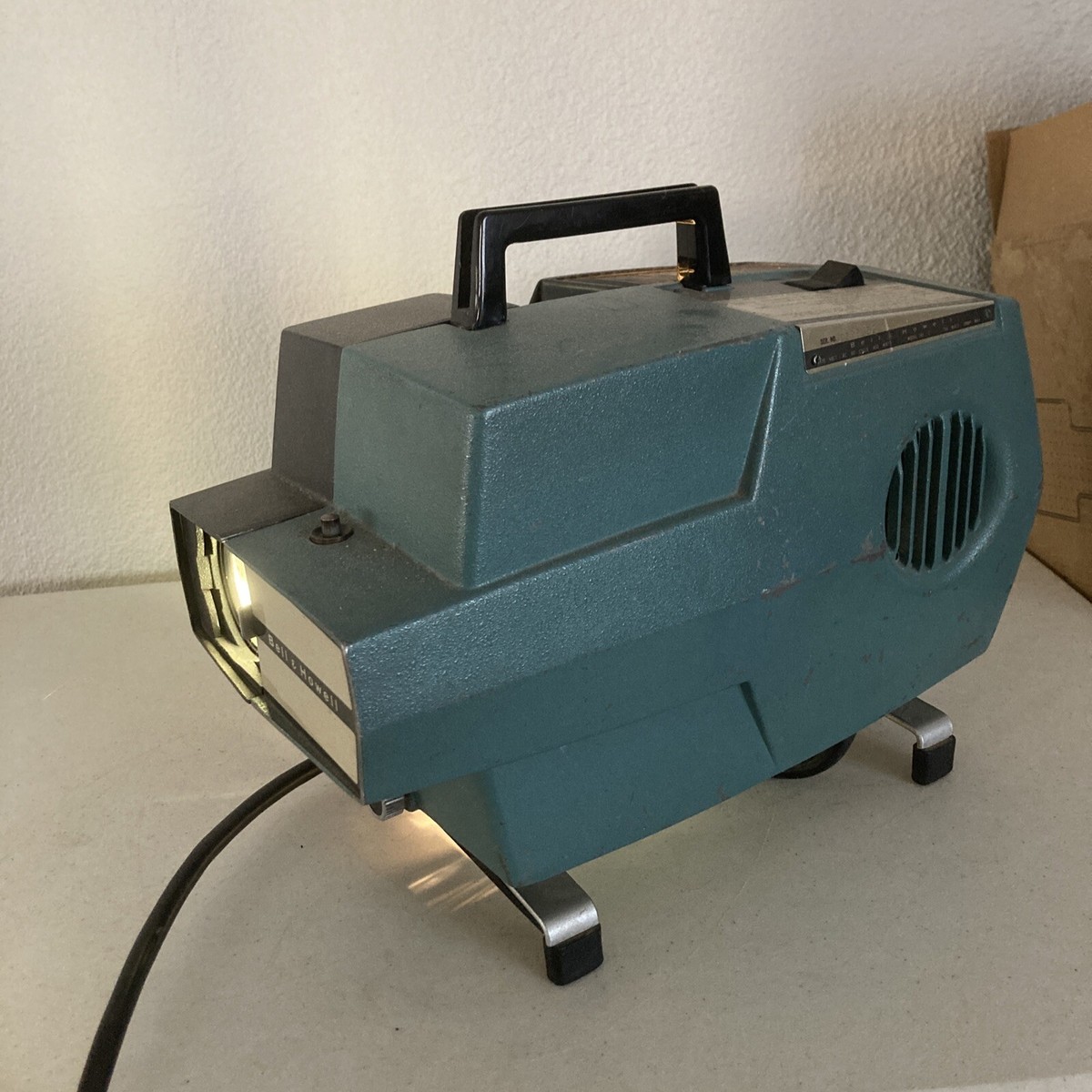 Bell & Howell Film Projector Model 745, Fan & Lamp Work | eBay
