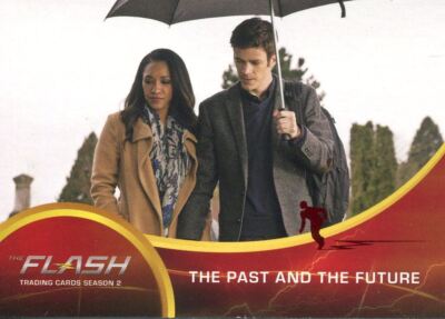 The Flash Staffel 2 rot scharlachrot Speeder gestempelt parallele Basiskarte #65