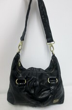 Ugg Black Leather Hobo Purse