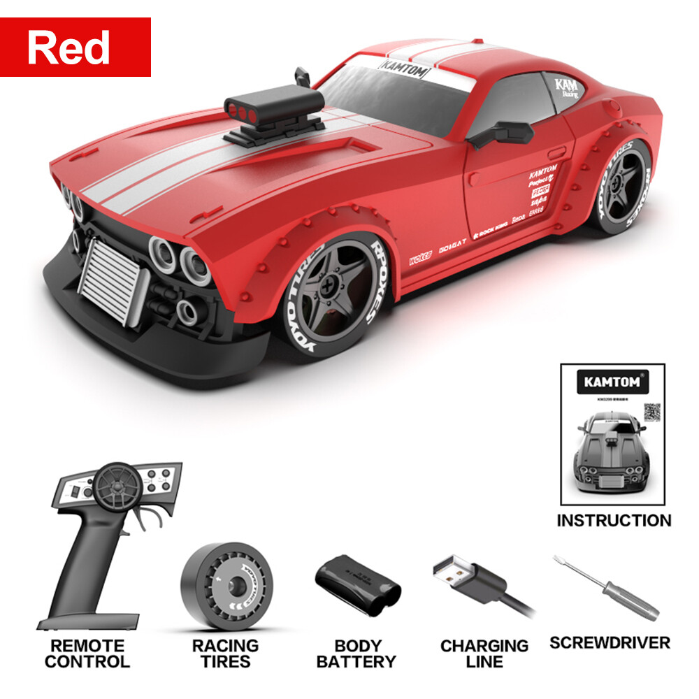 ＫＡＭＴＯＭ 1/32 Kamtom 1 :32 Scale RC Drift Car 4WD High Speed Racing Car