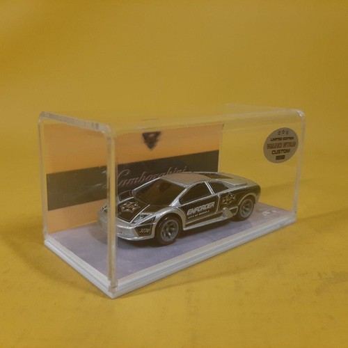 Hot Wheels LAMBORGHINI MURCIELAGO Silver CM6 Speed Machines WHEELS REAL RIDERS - Picture 9 of 15