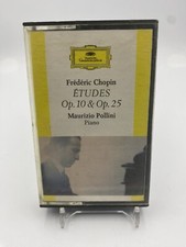 MUSICASSETTA tape VG  TUDES Maurizio Pollini Pianoforte Musica Classica