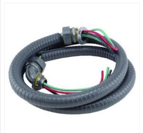 Trade Pro Electrical Whip 3/4"x6' #8 THNN non metallic fittings