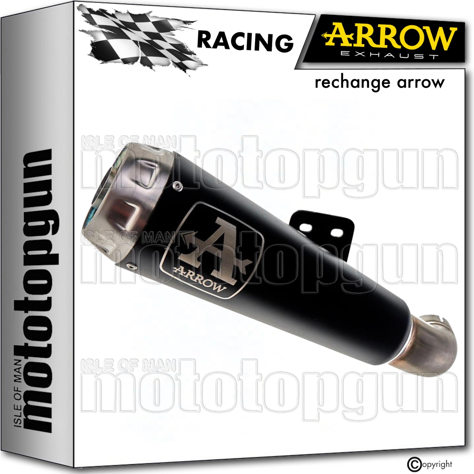 Echappement moto Honda CBR 650 R 2023 pot racing Arrow Pro-Race noir 23