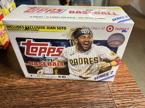Topps 2021 Baseball Series 2 Mega Giant Box Target Retail NEW SEALED - Picture 1 of 4