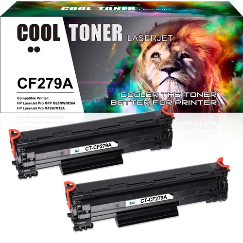 2 x Toner Compatible with HP 79A CF279A LaserJet Pro MFP M26a M26nw M12a  M12w | eBay