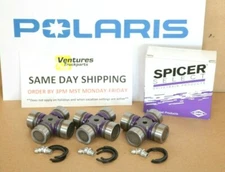 Polaris RZR 900 2011-2018 Front And Rear Drive Line Prop Shaft U-Joint Kit 