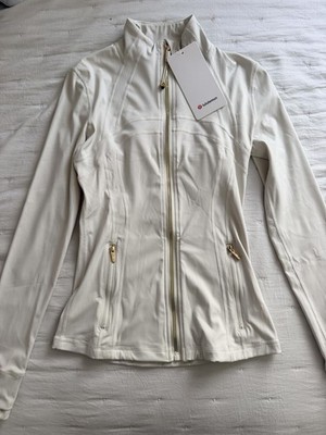 Lululemon Define Jacket Light Ivory with Gold Zipper | eBay