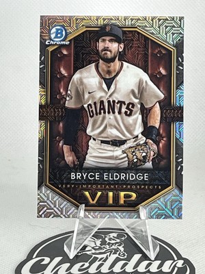 BRYCE ELDRIDGE 2025 Bowman Chrome Mega Mojo Refractor VIP Insert VIP-5 Prospect
