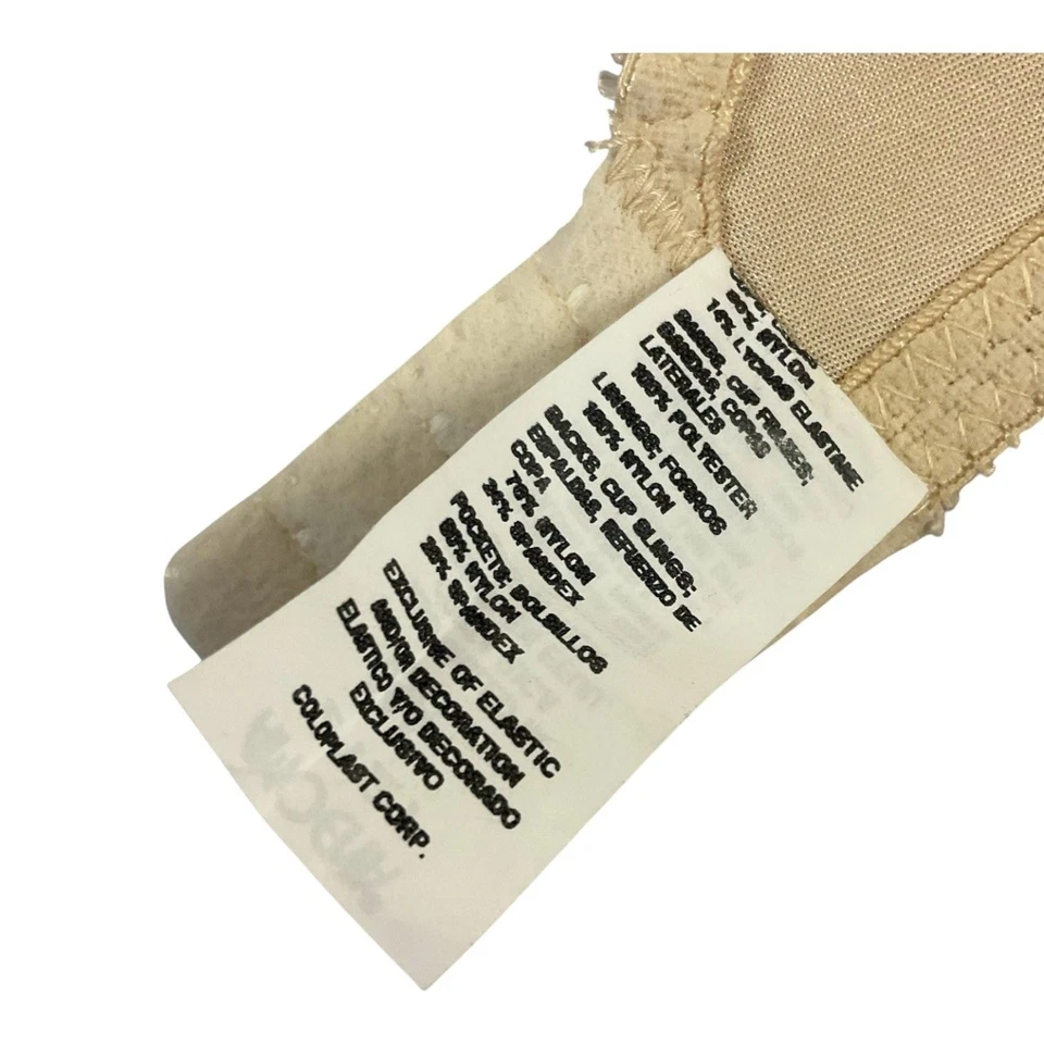 NUEVO CON ETIQUETAS AMOENA 2127 Sujetador Mastectomía Sin Alambres 40C Copa Suave Marfil Cierre Trasero Desnudo 40 Foto 4 de 4