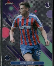 2025-26 Finest Premier League Justin Devenny RC #36
