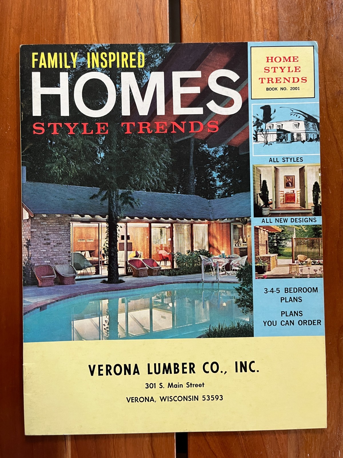 1967 Family Inspired Homes Style Trends Magazine Issue No. 2001