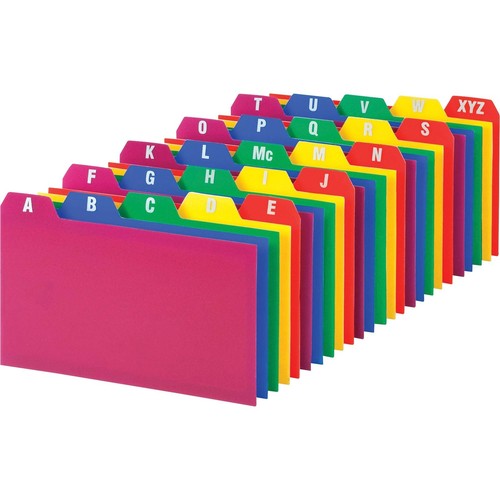 Index Card Holder, Index Cards Storage Box Holds Up To 300 3x5” Cards, With - Picture 3 of 3