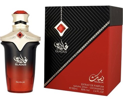 Nusuk Gladius Extrait de Parfum Spray for Unisex 3.4 oz / 100 ml - New