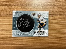 2016-17 Trilogy Roman Josi Signature Pucks #SP-SI Auto Nashville Predators A780