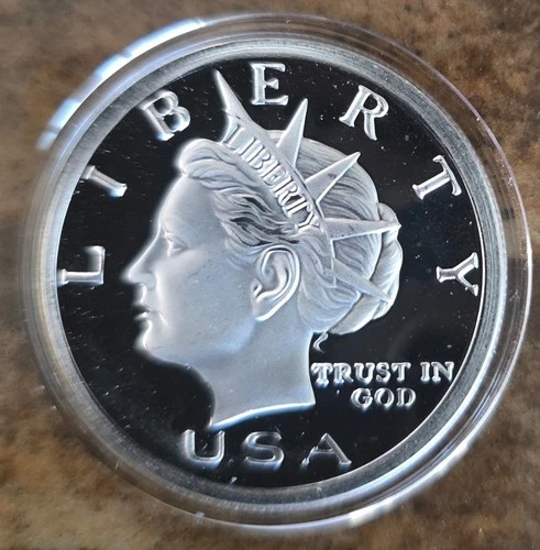 2005 Silver 1 oz NORFED Liberty $20 Proof-Like - Variant 14 Short Hair