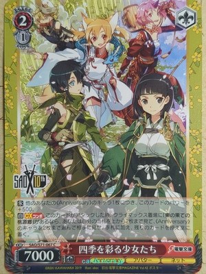 Weiss Schwarz Sword Art Online SAO/S71-067C C Silica Trading Card NM