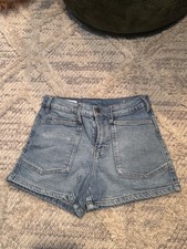 ZARA Girls Light Denim Shorts 13-14