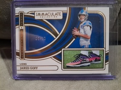 Jared Goff 2024 Immaculate Cleat Impressions /22 **CLEAN** Detroit Lions