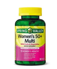 Women's 50+ Multi Dietary Supplement 150 count Fruits & Vegetables over 50