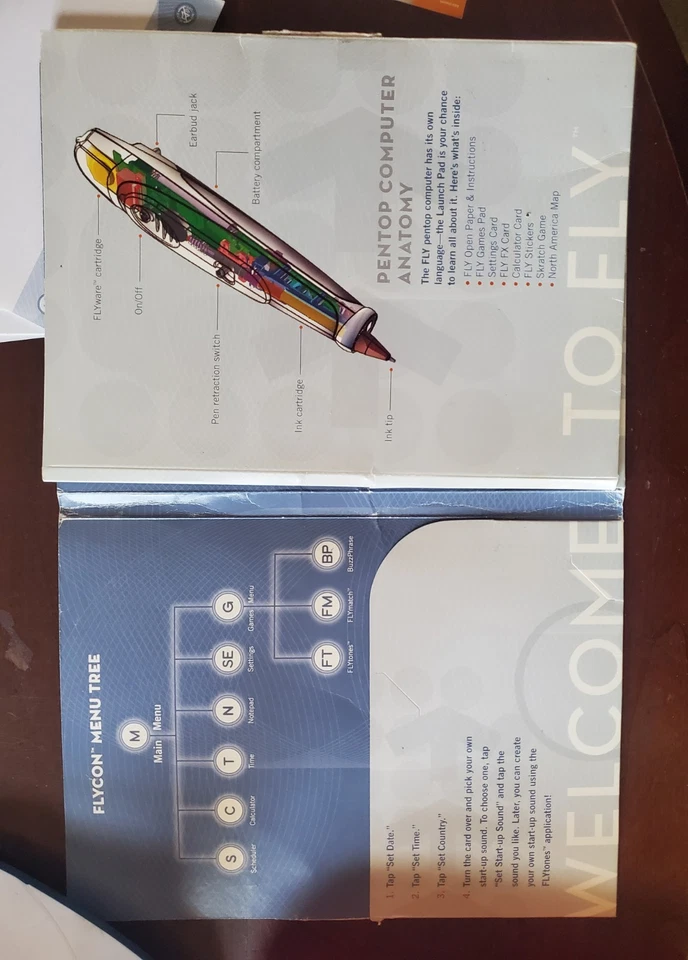 Fly Pentop Computer Pack - 3 Notebooks, Games & More COULD NOT GET PEN TO CHARGE - Image 2 of 4