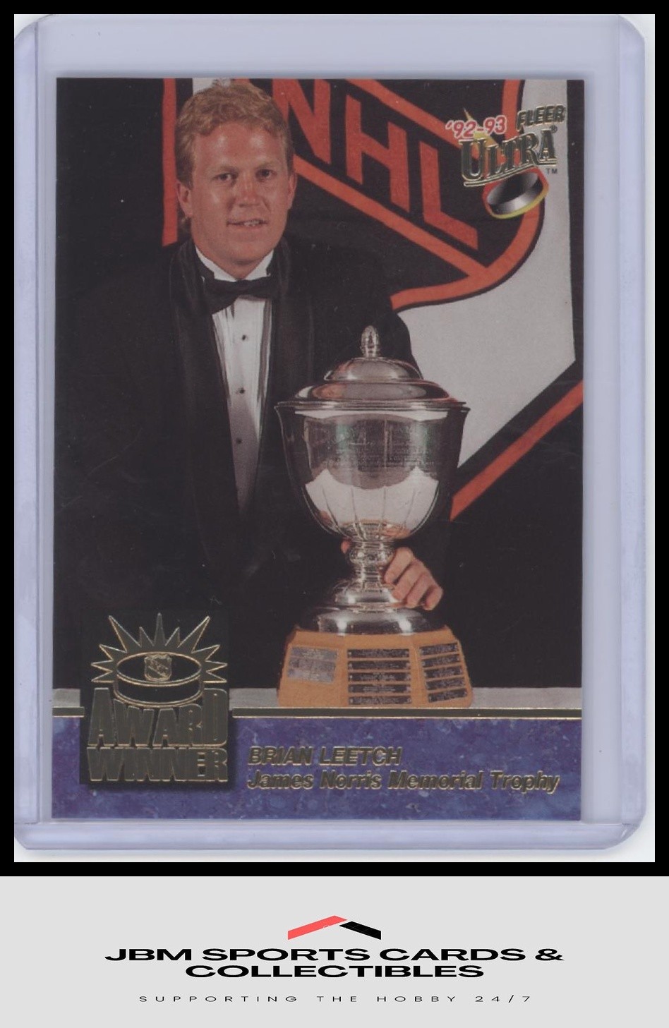 1992-93 Ultra #2 Brian Leetch Award Winners