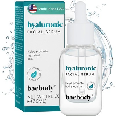 Baebody Critically Acclaimed Hyaluronic Acid Serum For Face - Anti Aging