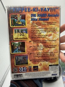 Die Hard Arcade (Sega Saturn 1997) CIB W/Manual, Inserts & Reg Card Tested
