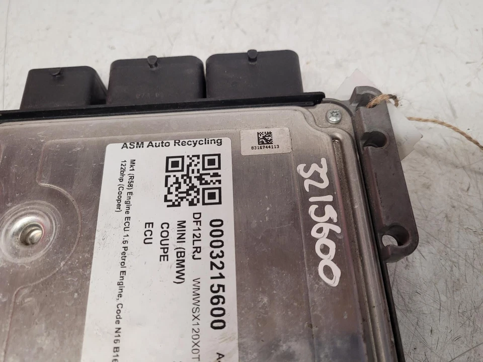 MINI BMW COUPE COOPER R58 MK1 2012 ENGINE ECU 1.6L PETROL N16B16M0 N16B16A - Image 3 of 4